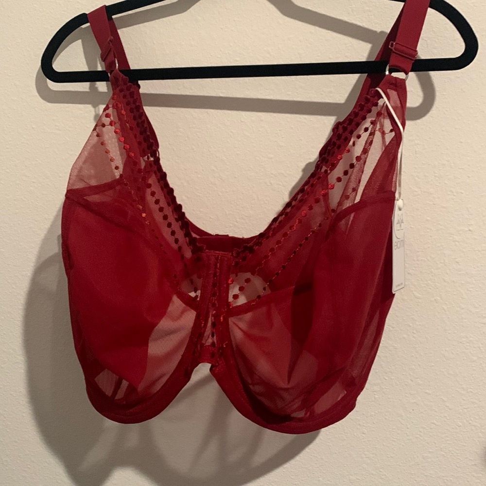 Elomi Rich Red Underwire Bra